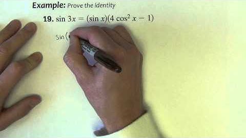 Trigonometry - Section 5.4 - Part 2