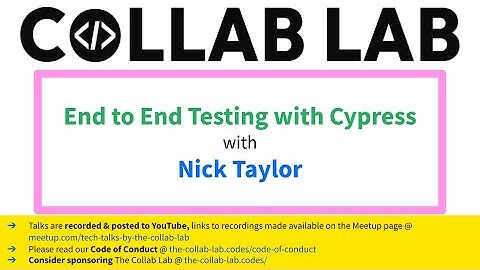 End to End Testing with Cypress