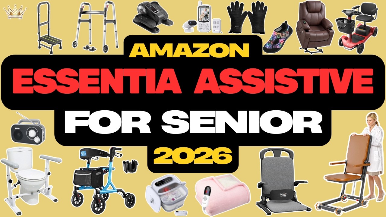 20 Essential Assistive Devices for the Elderly and Disabled Seniors Living Alone 2026 | HTD Finds