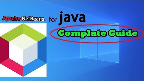 Apache netbeans installation in windows 10/11(#netbeans_27)