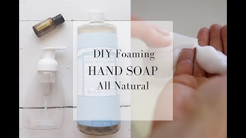 How to Make Hand Soap All Natural Hand Soap Recipe with Essential Oils