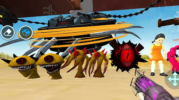 New Nextbots In Playground mod updated with mysterious character and Space Sandbox, Skibidi Toilet