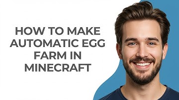 How To Make Automatic Egg Farm In Minecraft - GUIDE!