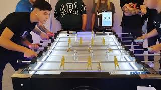 Modalidad F4 parado Samba futbolín Vs Blanca David