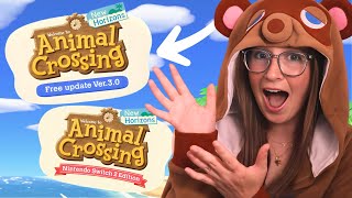 Everything Weve Been Begging For Is Here Acnh 3.0 Reaction