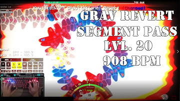 [lvl.20][ADOFAI Custom Segment] kyutatsuki - gravitational revert (changed) (map by Star4th)