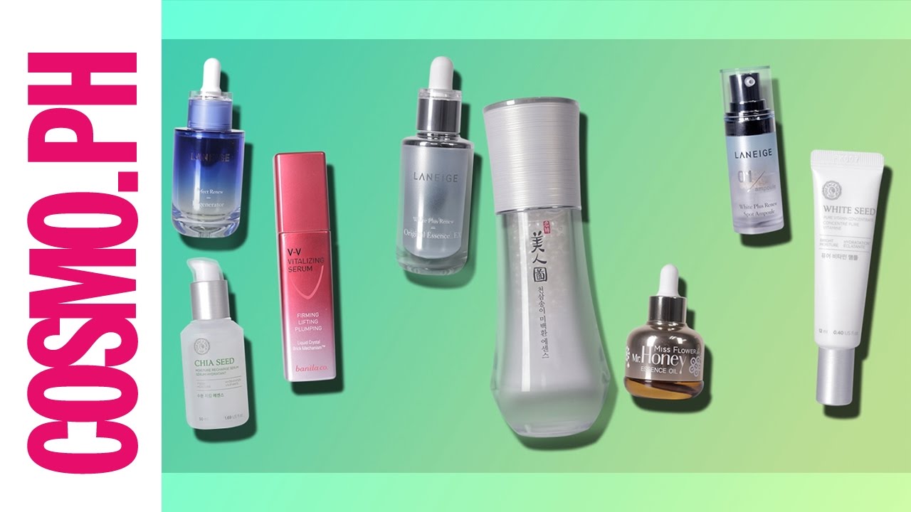 Korean Skincare 101 Essence vs Ampoule vs Serum YouTube