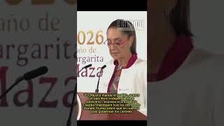 “En México manda el pueblo, somos un país libre, independiente y soberano”, expresa la presidenta