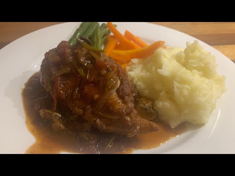 Easy Chicken Chasseur