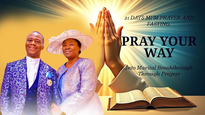 MFM PRAY YOUR WAY INTO MARITAL BREAKTHROUGH JUNE 25, 2025 MIDNIGHT DR. OLUKOYA PRAYERS
