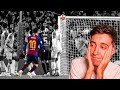 REACCIONANDO A LOS MEJORES GOLES DE LEO MESSI EN EL BARÇA 😭😭