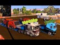 ets2 heavy cargo convey | ets2 10000hp vs 750hp truck | steering wheel gameplay | thrust master TX