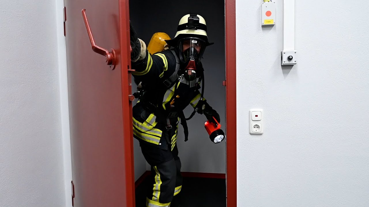 Update Augsburger Atemschutzübungsstrecke | Belastungsübung für die Feuerwehr