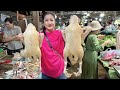 Market show: Buy duck and cook sweet and sour duck soup - Cooking with Sreypov