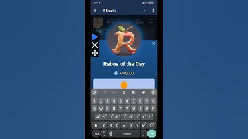 X Empire Rebus of the Day 4 October 2024 Code • X Empire Airdrop • #cryptoking #cryptowars #epiccash