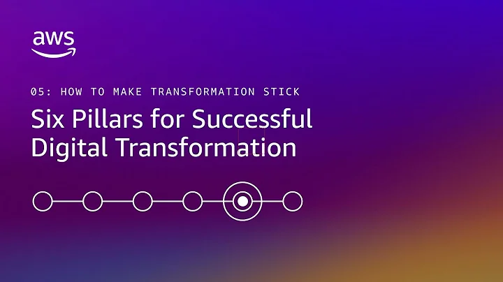 Government Digital Transformation Doctrine Pillar 5: Sustainable Transformation | AWS Public Sector