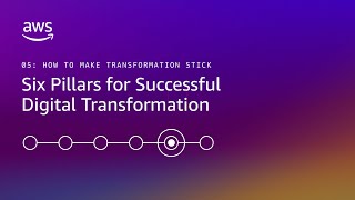 Government Digital Transformation Doctrine Pillar 5: Sustainable Transformation | AWS Public Sector
