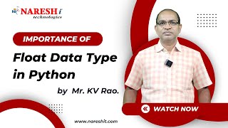 Importance of Float Data Type in Python | NareshIT