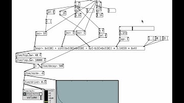 Using [fexpr~] as the main oscillator of a techno-like patch in Puredata