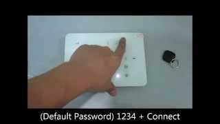 GSM Wireless Alarm (One Guard) - How to Add RFID Tag