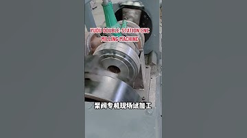 🍀YUDU DOUBLE-SIDE CNC MILLING MACHINE#manufacturing #valve#cncmachining#pump#firehydrant#reducer