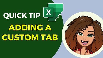 Quick Tip: How to Add a Custom Tab in Excel for Enhanced User Experience | Boost Your Productivity!