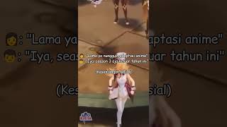 Kesenjangan sosial anime Genshin #SatPost #SatoKiriya #shorts