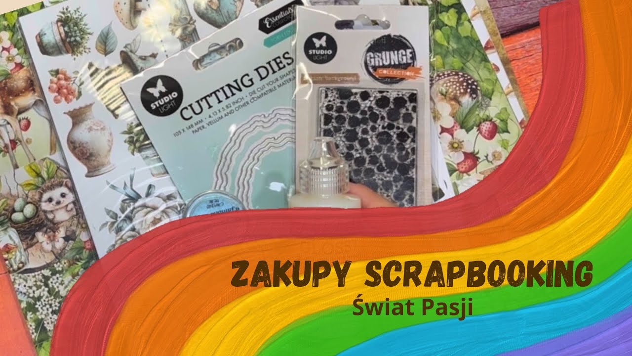 Paczka DT oraz zakupy ze Świata Pasji - scrapbooking || fanaberriess
