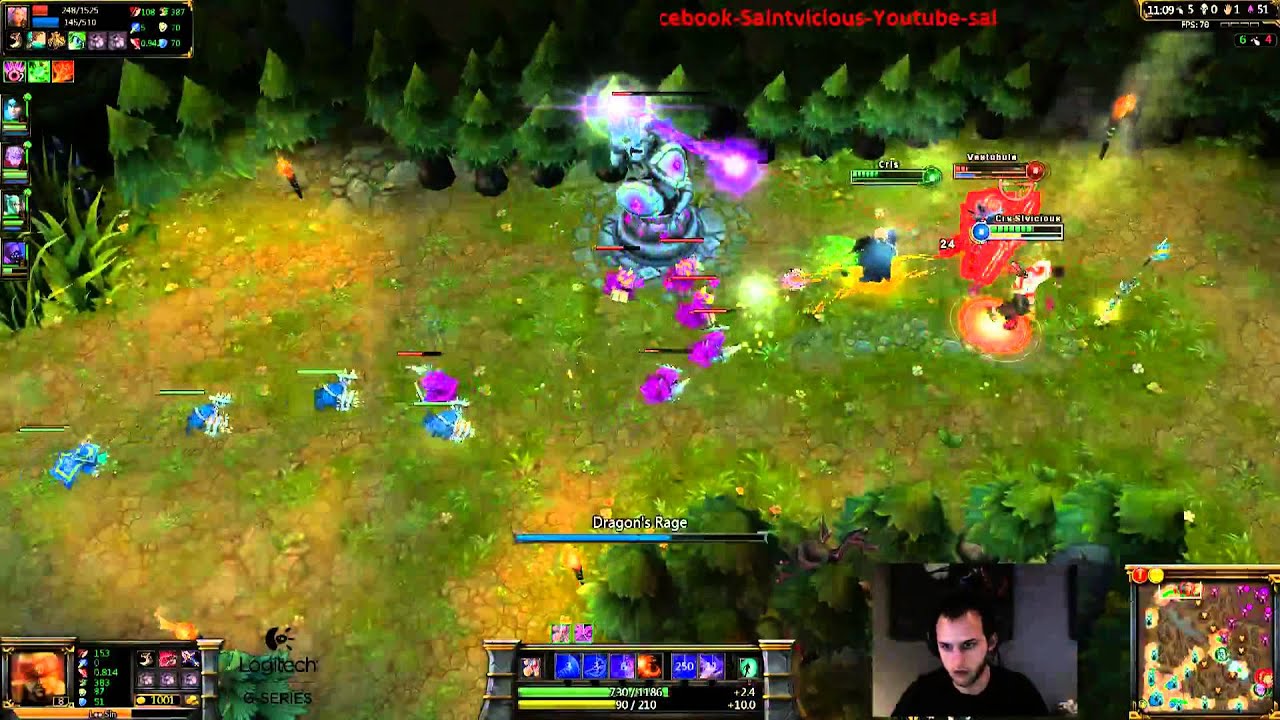 Saintvicious Lee Sin Stomps on Nidalee's Tower Dive