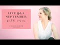 Live Wedding Q&A with Cavin Elizabeth | September 2020