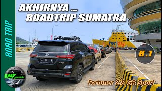 Road trip pulau sumatra, pertama kali Fortuner 2.8 naik kapal Ferry