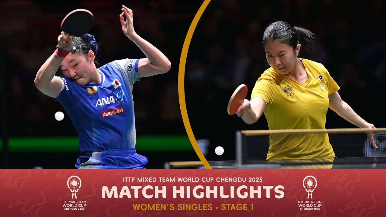 Miwa Harimoto vs Yangzi Liu | ITTF Mixed Team World Cup 2025 (Stage 1)