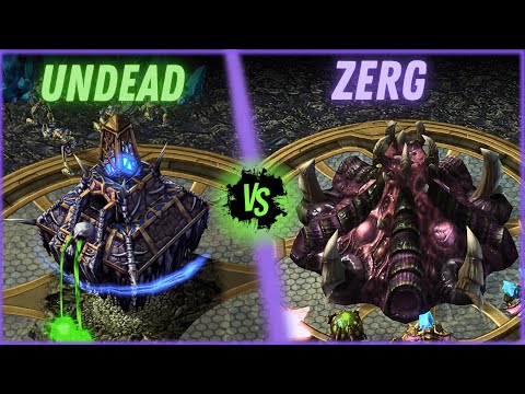 The Undead Face Off Against the Zerg?! Warcraft 3 Comes to StarCraft 2! (Modded Cast)
