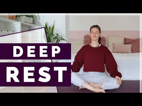 ROUTINE FÜR TIEFENENTSPANNUNG | Atemübung, Bodyscan und Meditation für Ruhe und Erholung