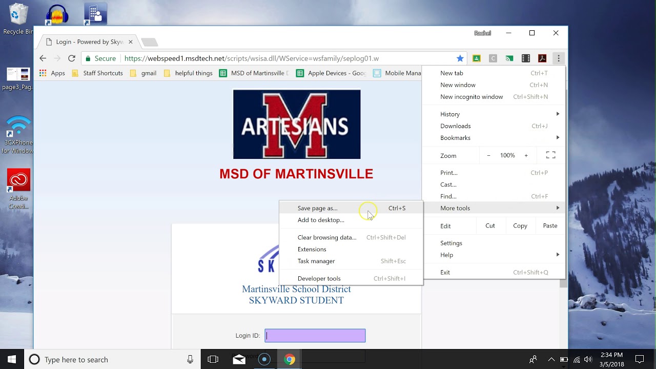 Adding A Website To Your Desktop YouTube