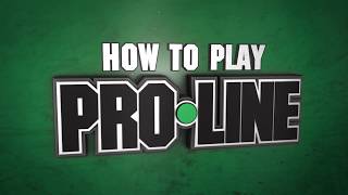 How to Play PRO•LINE: Part 1 - Moneyline