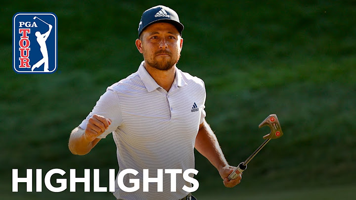 Xander Schauffele wins 6th PGA TOUR title | Round 4 | Travelers | 2022