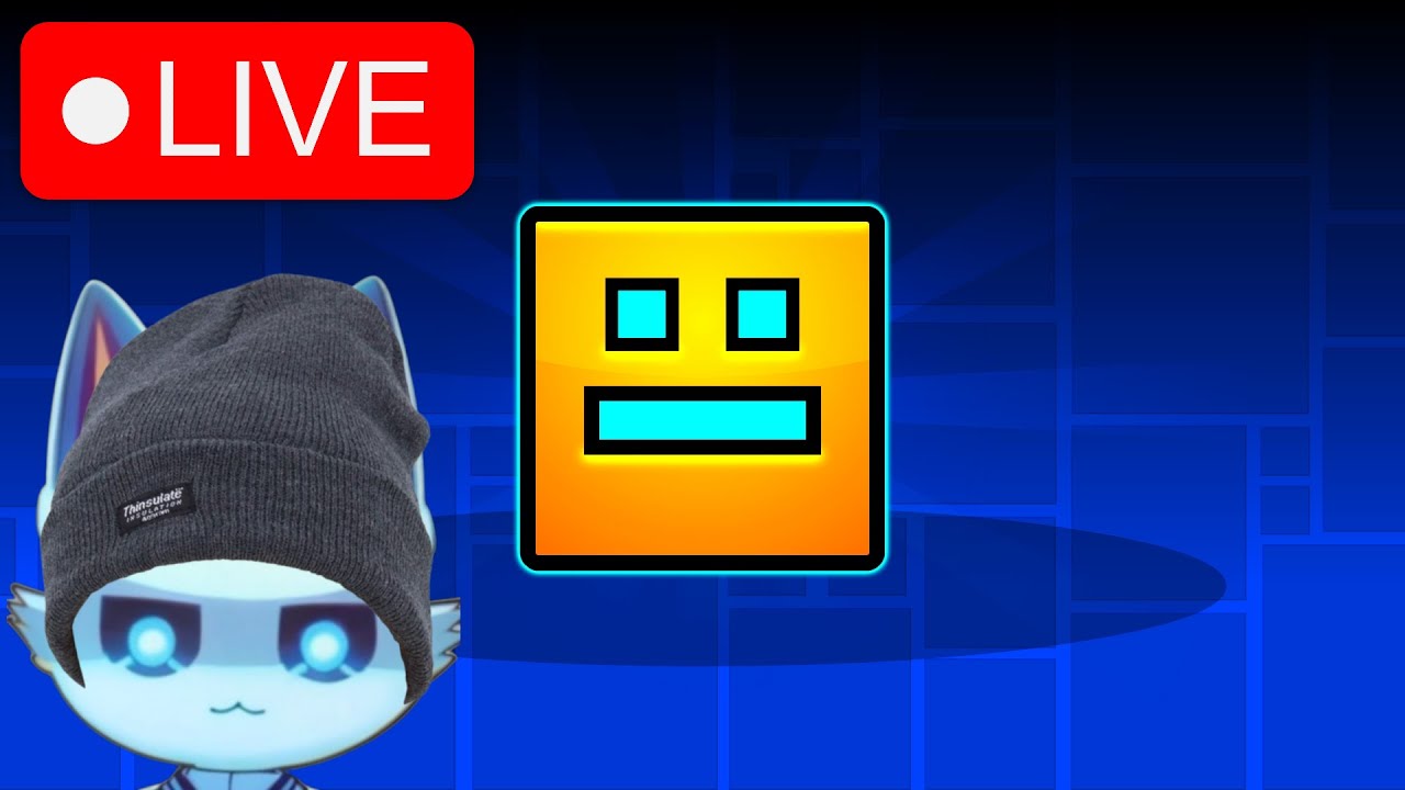 🔴⚠️DAY 5 OF GEOMETRY DASH, xStep Day 1⚠️ - YouTube