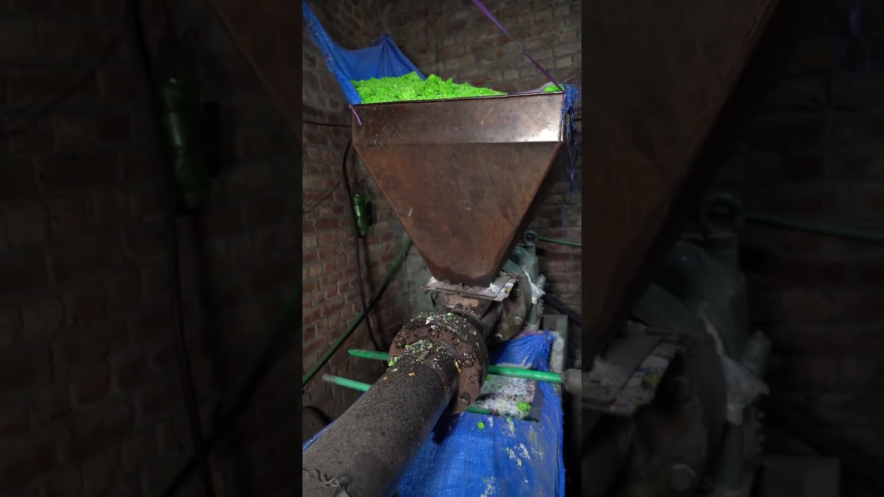 From waste material to green plastic pellets |How plastic pellets are made?