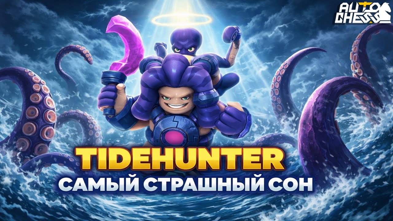 TIDEHUNTER — САМЫЙ СТРАШНЫЙ СОН! ► Auto Chess S35