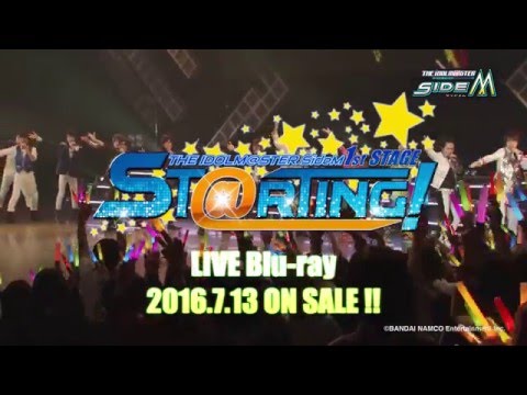 【CM】アイドルマスターSideM 1stライブ Blu-ray 発売決定！