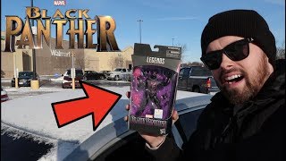 TOY HUNTING FOR WALMART EXCLUSIVE BLACK PANTHER MARVEL LEGEND!! (FOUND) FUNKO MYSTERY MINI UNBOXING TOY HUNTING FOR WALMART EXCLUSIVE BLACK PANTHER MARVEL LEGEND!! (FOUND) FUNKO MYSTERY MINI UNBOXING