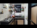 Small Kitchen Tour l How I Organise My Small Indian Kitchen