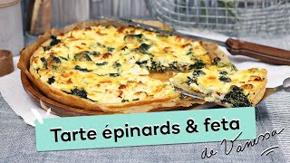 🍴 TARTE EPINARDS & FETA (facile)