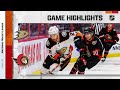 Ducks @ Senators 1/29/22 | NHL Highlights