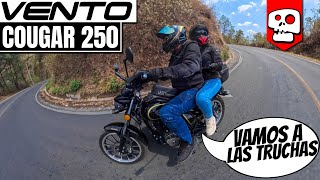 ¡Me llueve en la Vento Cougar 250! (y me quedo sin gas xd) | Alets Go