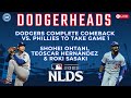 Dodgers' Thrilling Comeback in NLDS Game 1 vs Phillies | Ohtani, Hernández & Sasaki Shine ⚾