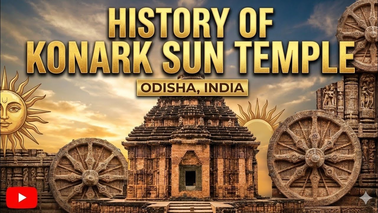 Konark Sun Temple History ...How was it made? 