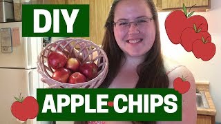 How to make easy 1-ingredient apple chips!