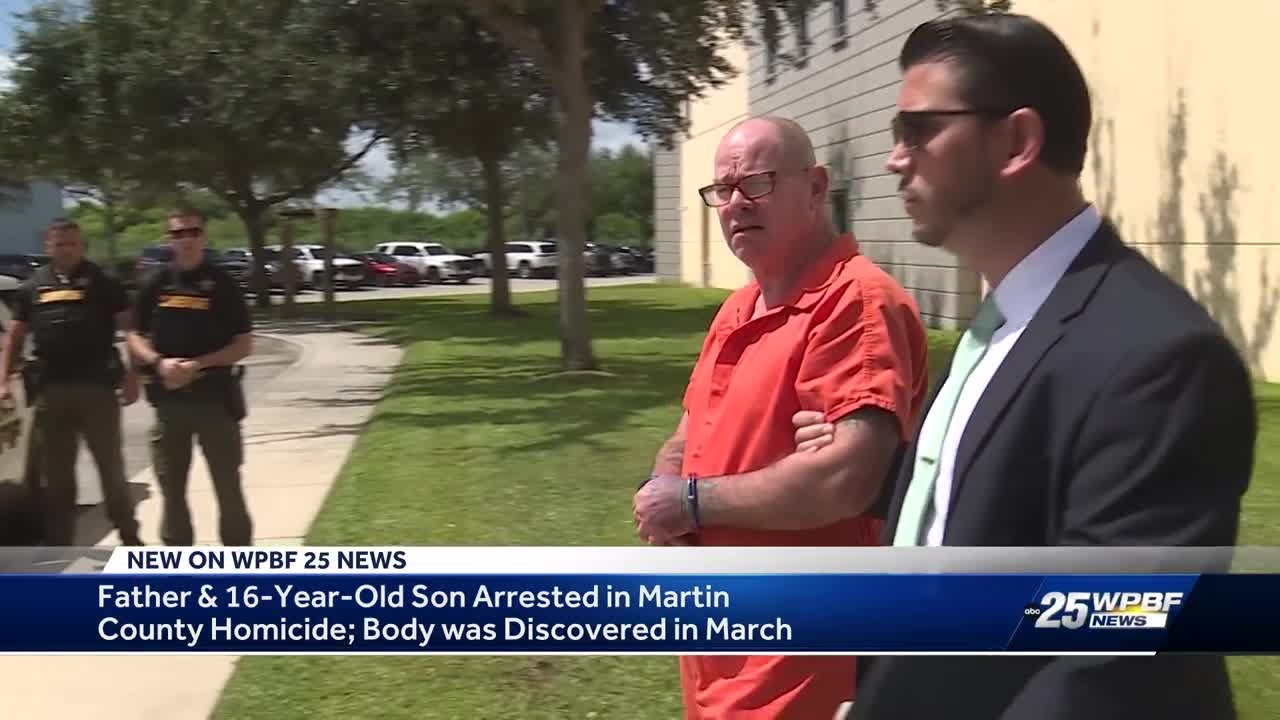 Father, son arrested in Martin County homicide - YouTube